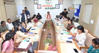 उप मुख्यमंत्री विजय शर्मा से जिला पंचायत अध्यक्षों ने विभिन्न मांगों पर की चर्चा