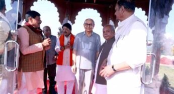 मुख्यमंत्री डॉ. मोहन यादव ने ग्राम सुजापुर में पूर्व सांसद स्व. लक्ष्मी नारायण पांडेय की प्रतिमा का किया अनावरण