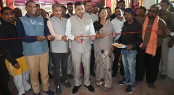 रायपुर : उद्योग मंत्री ने किया ऑक्सीजोन विकास कार्याे का लोकार्पण