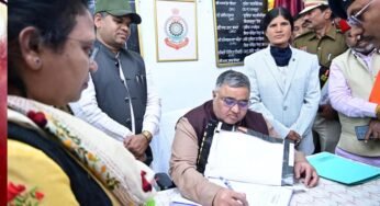 रायपुर : पर्यटन एवं संस्कृति मंत्री राजेश अग्रवाल ने जीपीएम जिले में पुलिस चौंकी कोडगार और सिवनी का किया विधिवत शुभारंभ