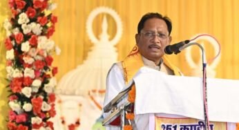 रायपुर : गायत्री मंत्र मानव जीवन को ऊर्जावान और संस्कारित बनाते हैं : मुख्यमंत्री विष्णु देव साय