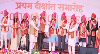 रायपुर : दीक्षांत समारोह केवल डिग्री प्राप्ति का अवसर नहीं, बल्कि जीवन में नई जिम्मेदारियों के निर्वहन की शुरुआत है -उच्च शिक्षा मंत्री टंक राम वर्मा
