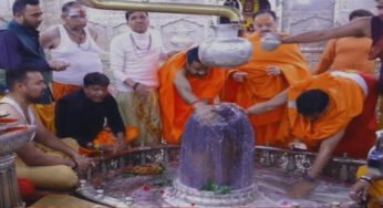 महाकाल के अन्नक्षेत्र में जेपी नड्डा और CM मोहन यादव ने स्वयं उठाई प्रसादी की थाली