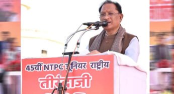 रायपुर : छत्तीसगढ़ में खेलों का विकास हमारी प्राथमिकता- मुख्यमंत्री विष्णुदेव साय