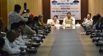 रायपुर : समन्वित प्रयासों से बालोद में सफल होगा प्रथम राष्ट्रीय रोवर-रेंजर जंबूरी- मंत्री श्री गजेन्द्र यादव