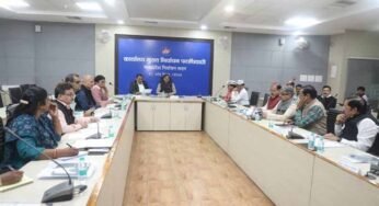 मुख्य निर्वाचन पदाधिकारी मप्र ने मान्यता प्राप्त राष्ट्रीय राजनीतिक दलों के प्रतिनिधियों के साथ की बैठक