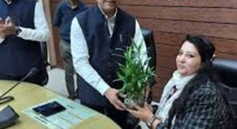 सुश्री पूजा गर्ग एक दिन के लिए बनी आयुक्त दिव्यांगजन