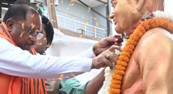 अटल बिहारी वाजपेयी की जयंती पर सुशासन दिवस: मुख्यमंत्री विष्णु देव साय ने किया नमन
