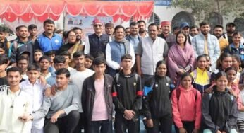 उप मुख्यमंत्री ने सांसद कप खेल प्रतियोगिता का किया शुभारंभ