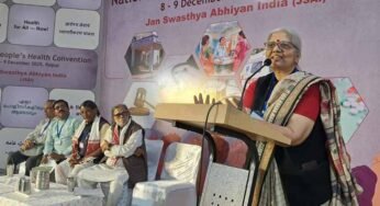आम जनता के स्वास्थ्य पर राष्ट्रीय अभियान की घोषणा के साथ रायपुर जन स्वास्थ्य सम्मेलन संपन्न