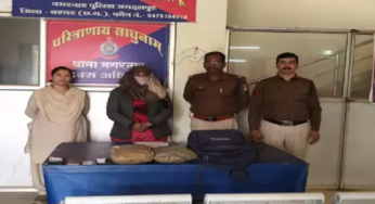 CG : जिले में मादक पदार्थों की तस्करी करते हुए एक महिला को किया गिरफ्तार …
