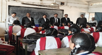 CG : राष्ट्रीय बालिका दिवस के अवसर पर शासकीय उच्चतर माध्यमिक शाला, ग्राम बावामोहतरा में विधिक जागरूकता शिविर का आयोजन किया गया…