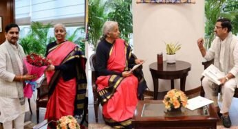 बजट 2026-27 से पहले तोखन साहू की निर्मला सीतारमण से मुलाकात, छत्तीसगढ़ के लिए 3 अहम परियोजनाओं का प्रस्ताव