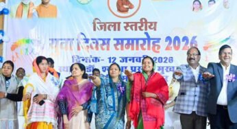 रायपुर : स्वामी विवेकानंद के विचारों से ही होगा सशक्त भारत का निर्माण : मंत्री राजवाड़े