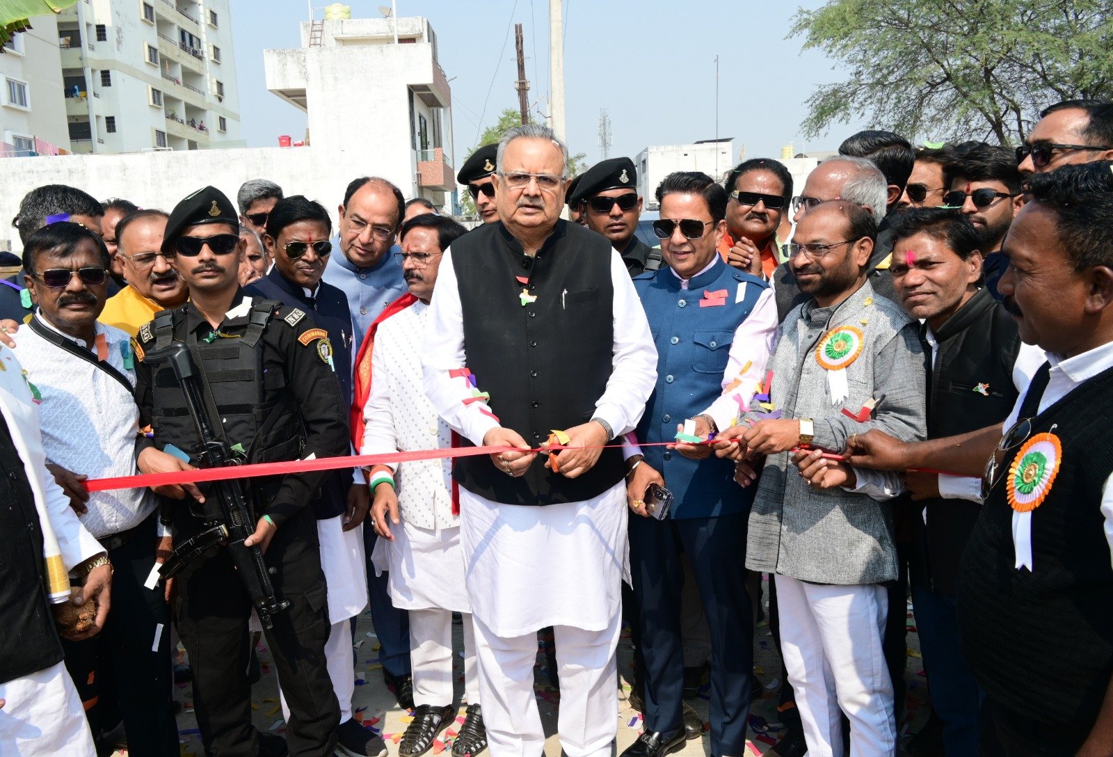 राजनांदगांव की पत्रकार कालोनी पत्रकारों की एकजुटता का एक अच्छा उदाहरण : विधानसभा अध्यक्ष डॉ. रमन सिंह