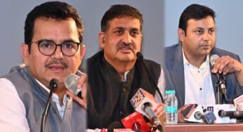 सचिव खनिज संसाधन विभाग छत्तीसगढ़ शासन पी. दयानंद की पत्रकार वार्ता