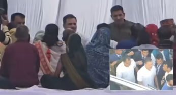 इंदौर के भागीरथपुरा में पैदल चले राहुल गांधी, दूषित जल से पीड़ितों से की मुलाकात