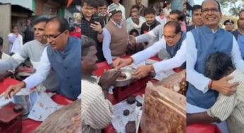 विदिशा में पन्नालाल के खजूर ने जीता शिवराज का दिल, गले लगाकर वादा भी किया