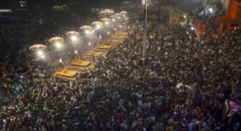 नए साल पर एमपी के मंदिरों में श्रद्धालुओं की भीड़, महिला क्रिकेट टीम ने महाकाल के दर्शन किए
