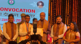 CG : खैरागढ़ विश्वविद्यालय के दीक्षांत समारोह में बलरामपुर जिले के रोहित कुमार श्रीवास्तव को चार स्वर्ण पदक …