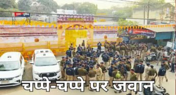 धार की भोजशाला में बसंत पंचमी और जुमे की नमाज एक साथ, 8 हजार सुरक्षाकर्मी तैनात