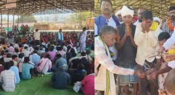 200 धर्मांतरित लोगों ने की घर वापसी, समाज प्रमुखों ने किया भव्य स्वागत