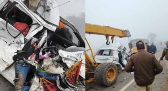ग्वालियर में दर्दनाक हादसा: बरेठा टोल प्लाजा के पास ट्रक-कार टक्कर, छात्र समेत 4 की मौत