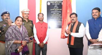 रायपुर : उप मुख्यमंत्री विजय शर्मा ने कबीरधाम में रेंज के पहले साइबर थाने का किया शुभारंभ