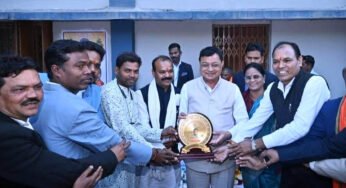रायपुर : कैबिनेट मंत्री देवांगन धीवर समाज के नववर्ष एवं पारिवारिक मिलन समारोह में हुए शामिल