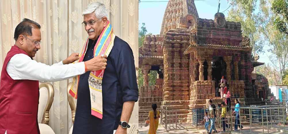छत्तीसगढ़ के मुख्यमंत्री साय से केंद्रीय पर्यटन मंत्री ने की भेंट, पर्यटन विकास और सांस्कृतिक धरोहरों का होगा संरक्षण