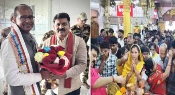 केंद्रीय मंत्री शिवराज पहुंचे रायपुर, स्मारक महोत्सव के लिए राजनांदगांव रवाना