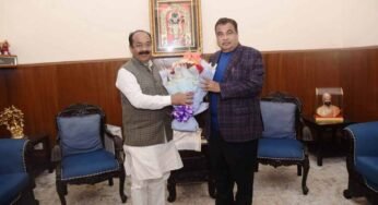 नई दिल्ली में डिप्टी सीएम अरुण साव की केंद्रीय मंत्री नितिन गडकरी से अहम मुलाकात