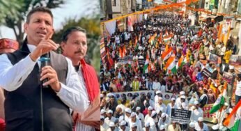 इंदौर में भागीरथपुरा कांड पर कांग्रेस की न्याय यात्रा, दिग्विजय सिंह सहित कई नेता शामिल