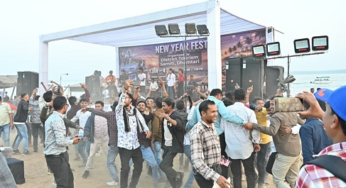 CG : नववर्ष 2026 का जश्न गंगरेल में, सैलानियों से गुलजार हुआ बांध परिसर