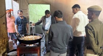 स्वच्छता व तेल जांच में कार्रवाई, हानिकारक खाद्य पदार्थ नष्ट