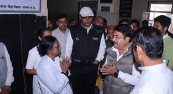 स्वास्थ्य सेवाओं का जायजा लेने सिविल अस्पताल मैहर पहुंचे राज्य मंत्री पटेल