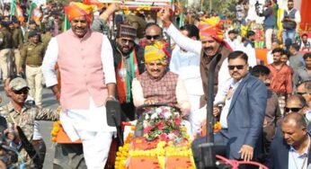 1101 ट्रैक्टरों की ऐतिहासिक रैली के साथ कृषक कल्याण वर्ष 2026 का शुभारंभ