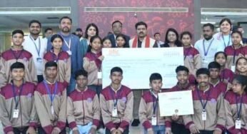 दिल्ली में आयोजित मॉडल यूथ ग्राम सभा में कोसमगुड़ा एकलव्य विद्यालय के युवाओं को मिला प्रथम पुरस्कार