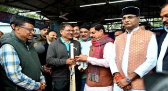 मुख्यमंत्री ने किया 31वें आईईएस- डिजिआना इंटरप्रेस क्रिकेट टूर्नामेंट का शुभारंभ