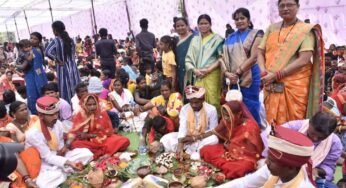 बस्तर के सिटी ग्राउंड में एक साथ 280 शादियां, शहनाइयों की गूंज के साथ छत्तीसगढ़ ने रचा वर्ल्ड रिकॉर्ड