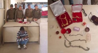 बारह घंटे के भीतर आरोपी गिरफ्तार, साढ़े चार लाख का माल बरामद