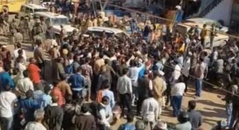 एसडीएम की कथित पिटाई से आदिवासी ग्रामीण की मौत, कांग्रेस व ग्रामीणों का उग्र प्रदर्शन