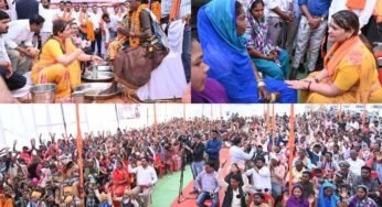 धर्मांतरण के विरुद्ध विधायक भावना बोहरा की मुहिम, संस्कृति गौरव सम्मेलन में 165 लोगों की घर वापसी