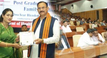 रायपुर : व्यावहारिक कौशल से समाज के अंतिम व्यक्ति तक बेहतर स्वास्थ्य सेवाएं पहुंचाने में चिकित्सक निभाएंगे अग्रणी भूमिका – मंत्री जायसवाल