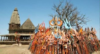 त्रिशूल लेकर चौरागढ़ महादेव के लिए निकले श्रद्धालु, सतपुड़ा की वादियों में गूंजे हर-हर महादेव के जयकारे