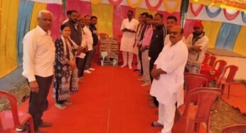 विधायक दिनेश राय मुनमुन के करकमलों से किये गये लाखों के विकास कार्यों के भूमिपूजन