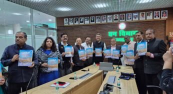 मध्यप्रदेश राज्य स्तरीय प्रतिवेदन का हुआ विमोचन