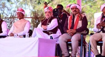 स्कूली बच्चों की प्रस्तुति से प्रभावित हुए केंद्रीय गृह मंत्री शाह , ताली बजाकर बढ़ाया उत्साह