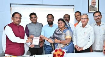 मुख्यमंत्री साय से छत्तीसगढ़ मनवा कुर्मी क्षत्रिय समाज के प्रतिनिधिमंडल ने की सौजन्य मुलाकात, 80 वॉ महा- अधिवेशन का दिया न्यौता