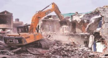 जिला प्रशासन की बड़ी कार्रवाई, एमवाय अस्पताल के पीछे 20 हजार वर्गफीट सरकारी जमीन से अतिक्रमण हटाया